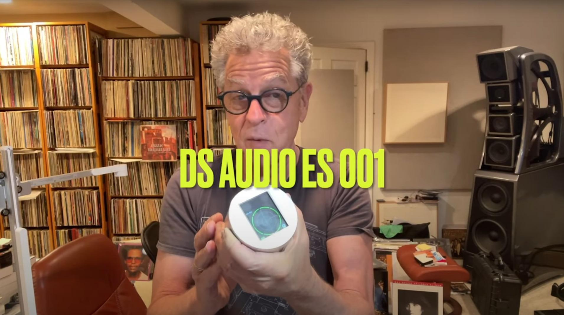 Michael Fremer DS Audio ES 001 Eccentricity Stabilizer