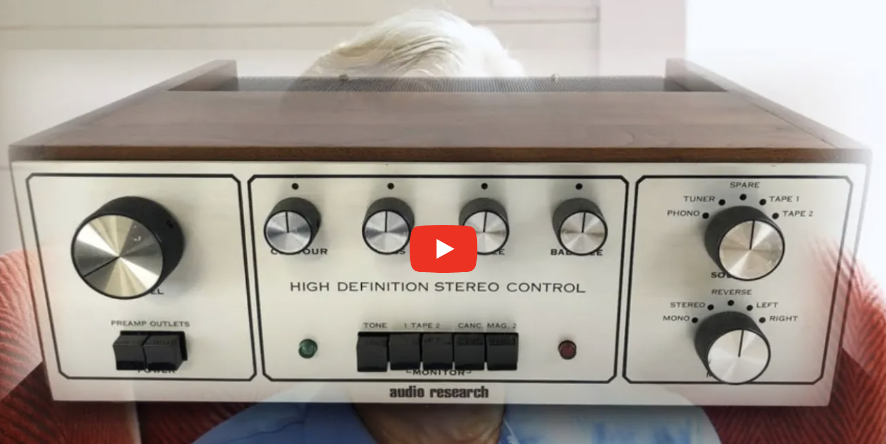 Hifi History- The Classic, Tube-tastic Audio Research SP-3A Preamplifier